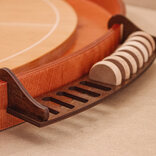 Crokinole Rim Disc Tray