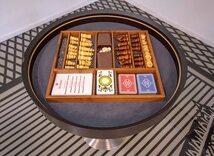 Dal Negro Gorgone Games Table - Chess, Backgammon, Draughts & Cards