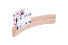 Double Wooden Card Holders - 35cm