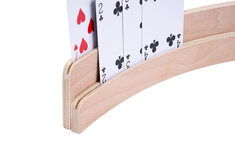 Double Wooden Card Holders - 35cm