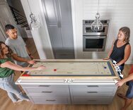 GoSports 6 foot Shuffleboard & Curling 2-in-1 Game