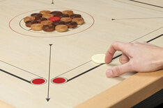 Philos Carrom Set with Accessories (Regulation-Size Carrom Board)