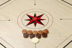 Philos Carrom Set with Accessories (Regulation-Size Carrom Board)