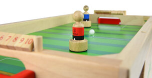 WeyKick Magnetic Wooden Table Football Game (Piccolo, 2 Players)