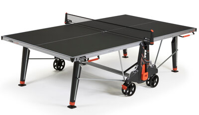 Cornilleau Performance 500X Rollaway Outdoor Table Tennis Table (Black)