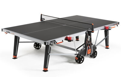 Cornilleau Performance 600X Rollaway Outdoor Table Tennis Table (Black)