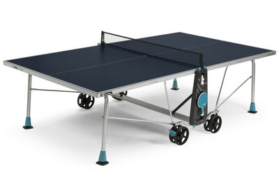 Cornilleau Sport 200X Rollaway Outdoor Table Tennis Table (Blue)