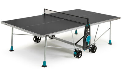 Cornilleau Sport 200X Rollaway Outdoor Table Tennis Table (Grey)