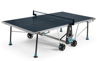 Cornilleau Sport 300X Rollaway Outdoor Table Tennis Table (Blue)