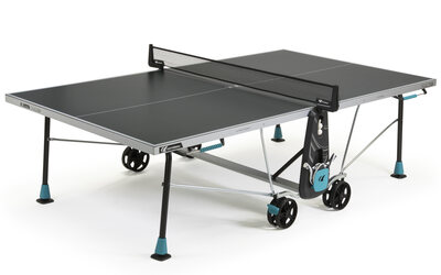 Cornilleau Sport 300X Rollaway Outdoor Table Tennis Table (Grey)