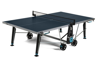 Cornilleau Sport 400X Rollaway Outdoor Table Tennis Table (Blue)