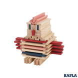 KAPLA 120 Box - Dark Blue, Pink and Red